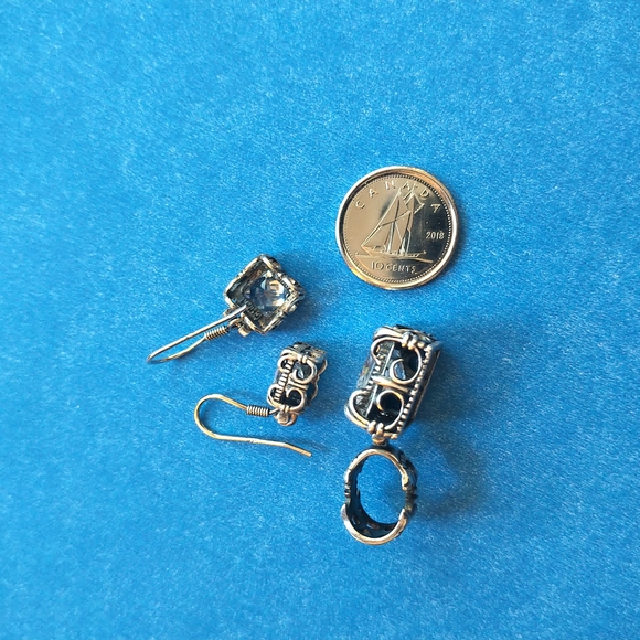 Silpada Uptown pendant and earrings set - Picture 3 of 3